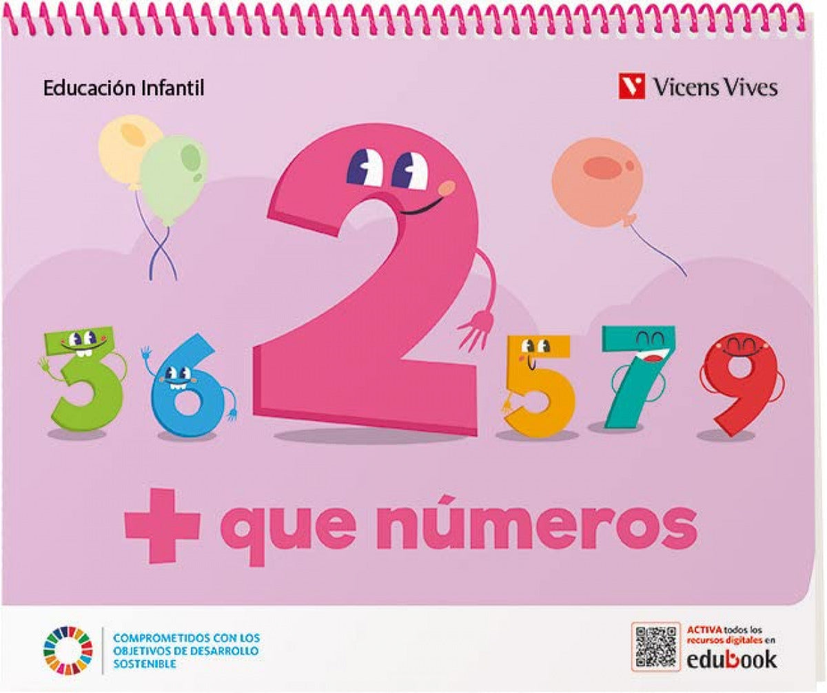 + QUE NUMEROS CUADERNO 2