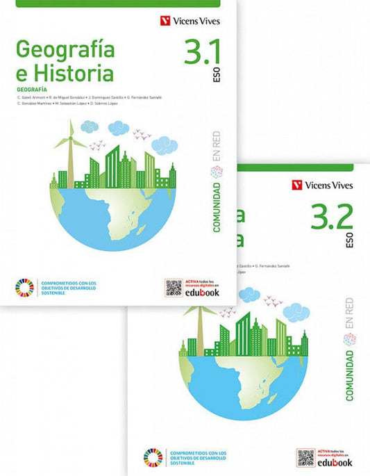 GEOGRAFIA E HISTORIA 3 (3.1-3.2) COMUNIDAD EN RED