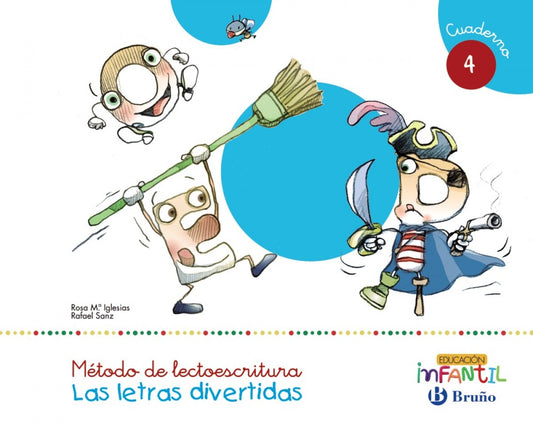 letras divertidas cuaderno 4 (4 años)