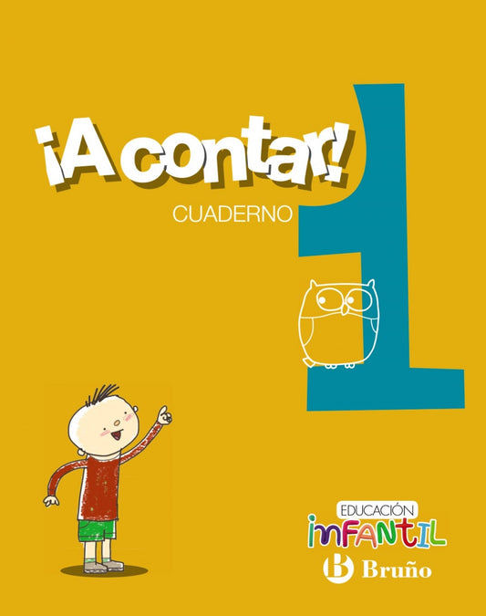 ¡A contar! 1.cuaderno matemáticas. Educación infantil 2017