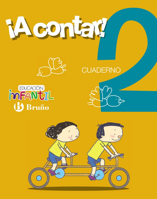 ¡A contar! 2.cuaderno matemáticas. Educación infantil 2017