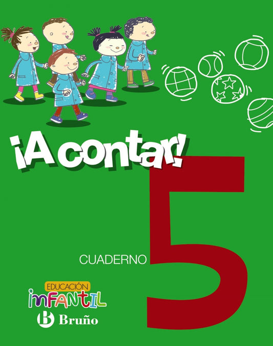 ¡A contar! 5.cuaderno matemáticas. Educación infantil 2017