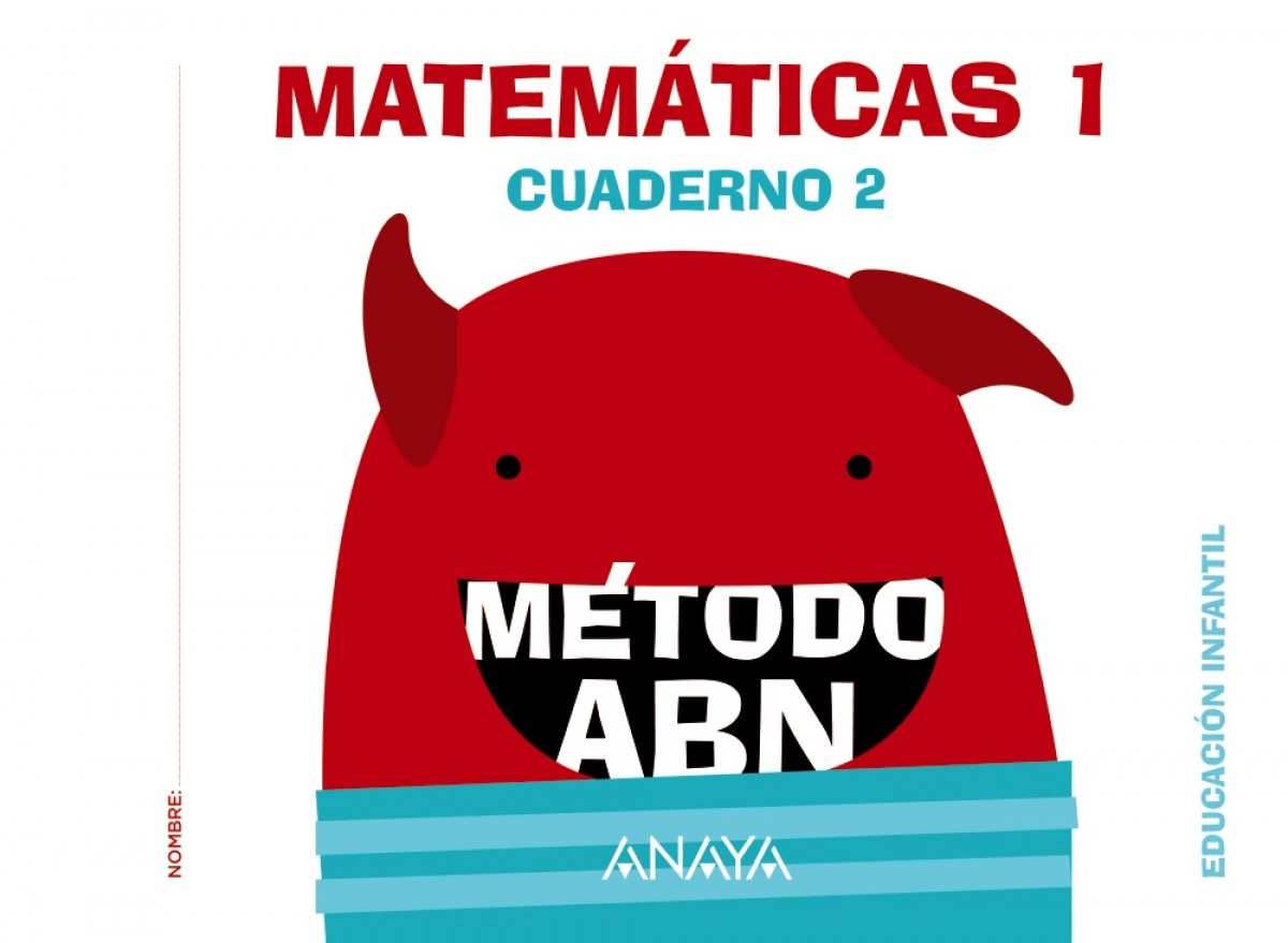 nivel 1 cuaderno matemáticas 2 abn infantil 3 años