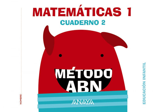 nivel 1 cuaderno matemáticas 2 abn infantil 3 años