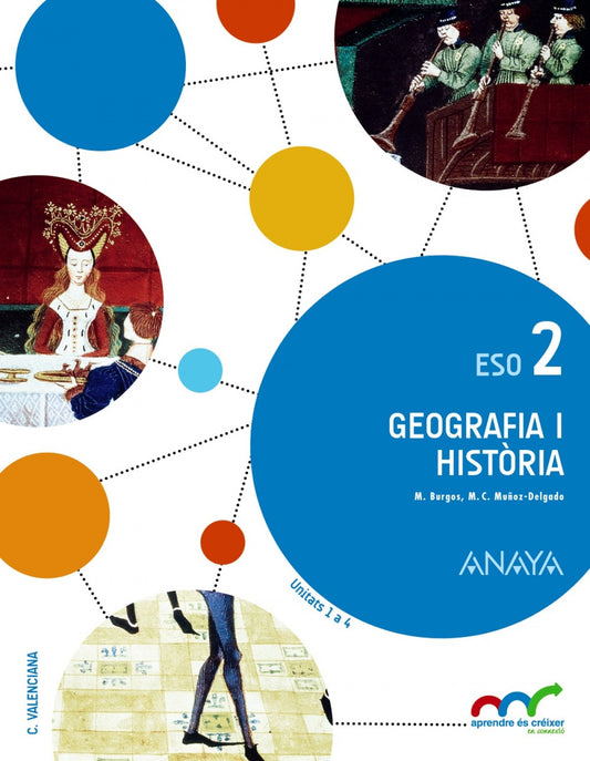 Geografía e historia 2n.eso. Trimestral. Valencia. Aprender es crecer en conexión