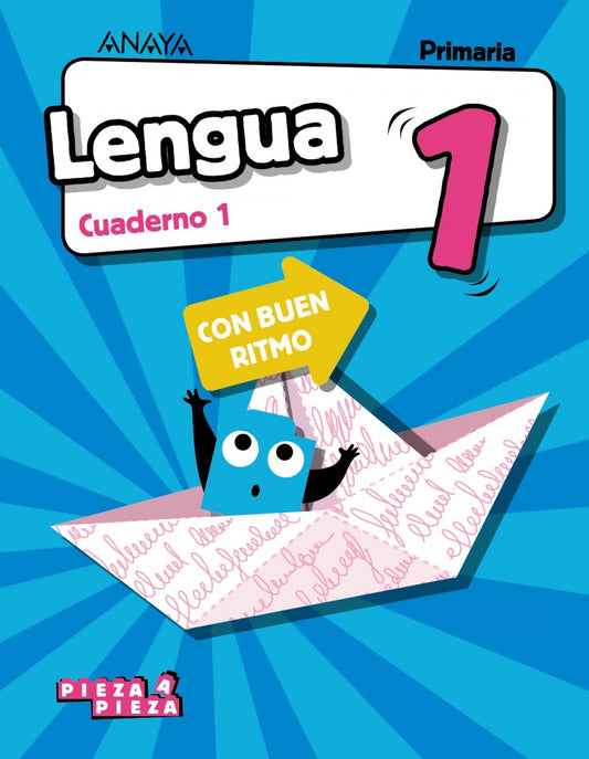 CUADERNO LENGUA CON BUEN RITMO 1ºPRIMARIA. PAUTA