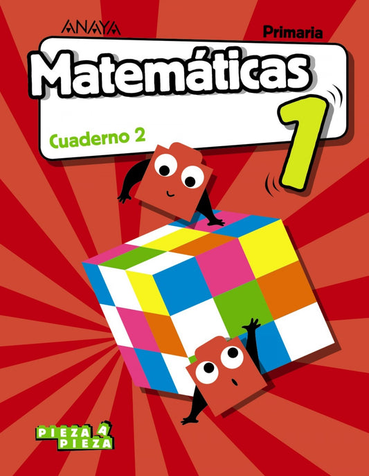 CUADERNO MATEMÁTICAS 2-1ºPRIMARIA. PAUTA. PIEZA A PIEZA