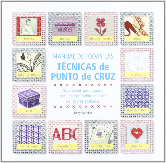 Manual de todas las técnicas de punto de cruz