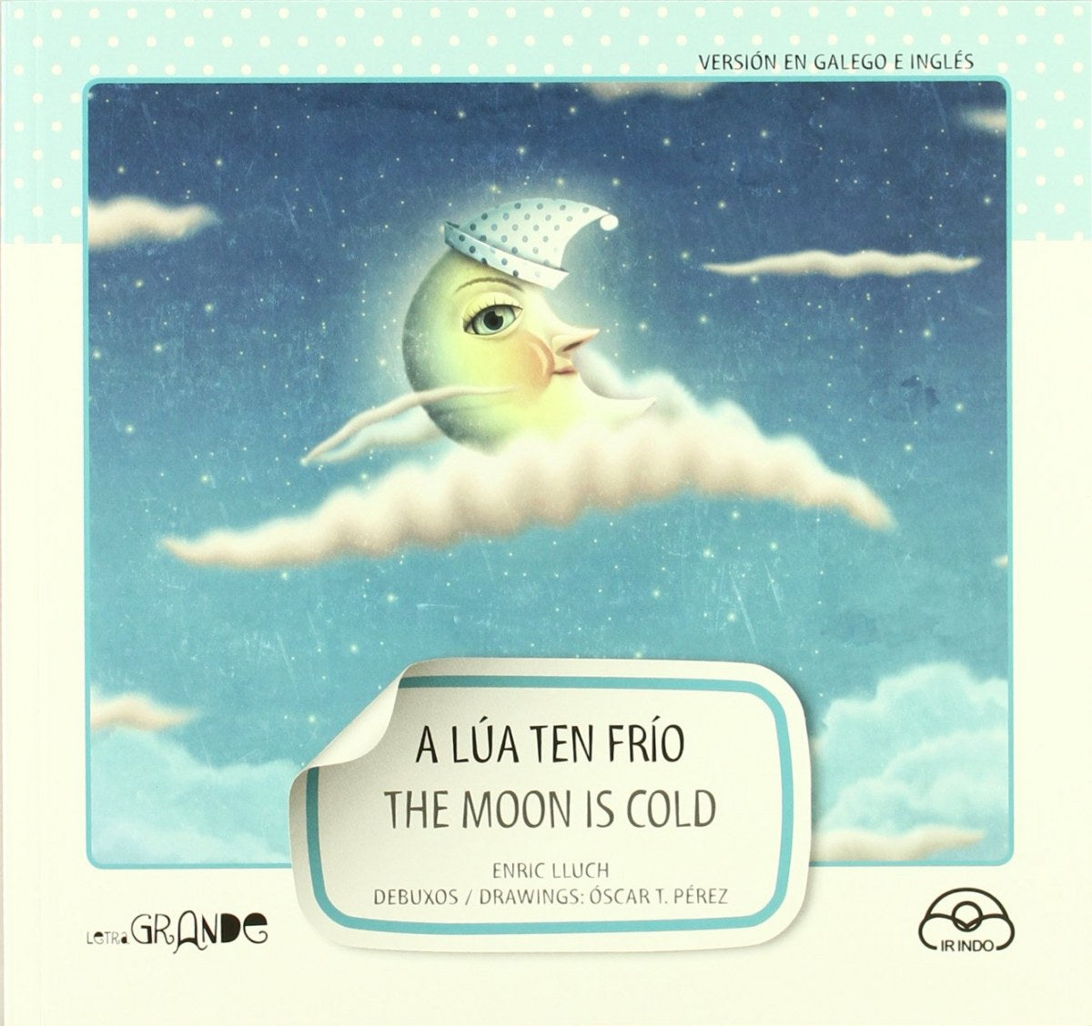 A lua ten frio.the moon is col