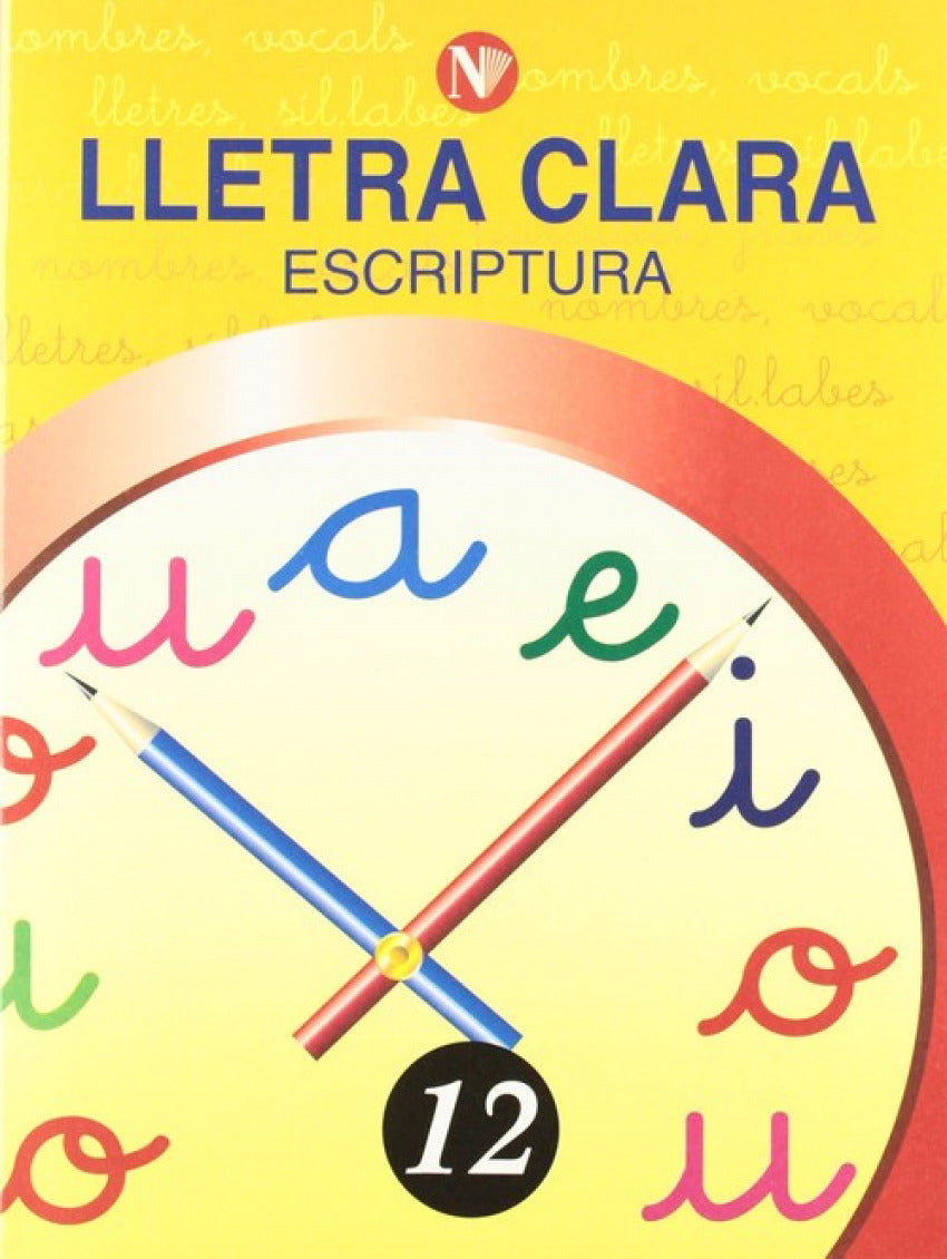 Lletra clara, escriptura 12, Educació Primària