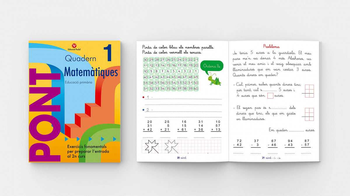 Pont matemàtiques, 1 Educació Primària