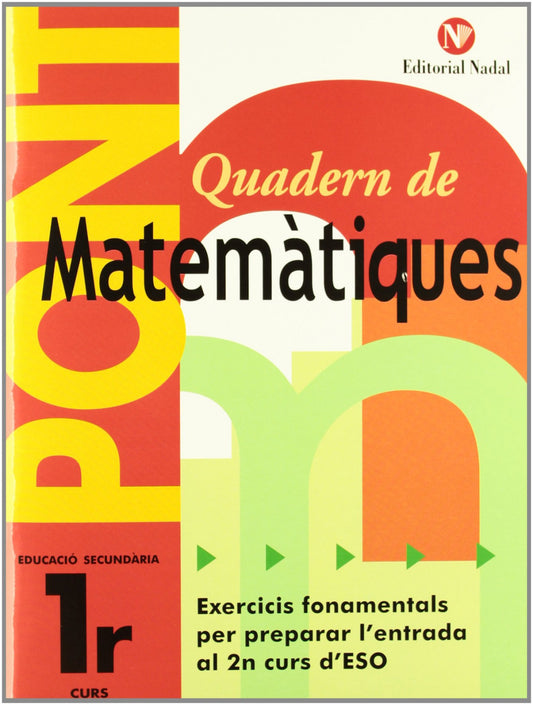 Pont matemàtiques, 1 ESO