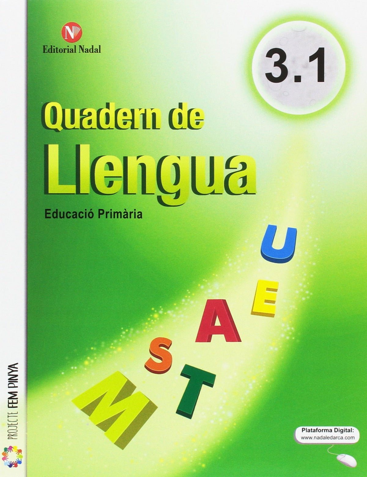 Quadern llengua 3r.primaria. Trimestral