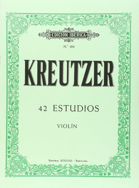 42 estudios violín