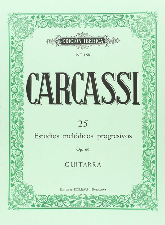 25 Estudios melódicos guitarra Op.60