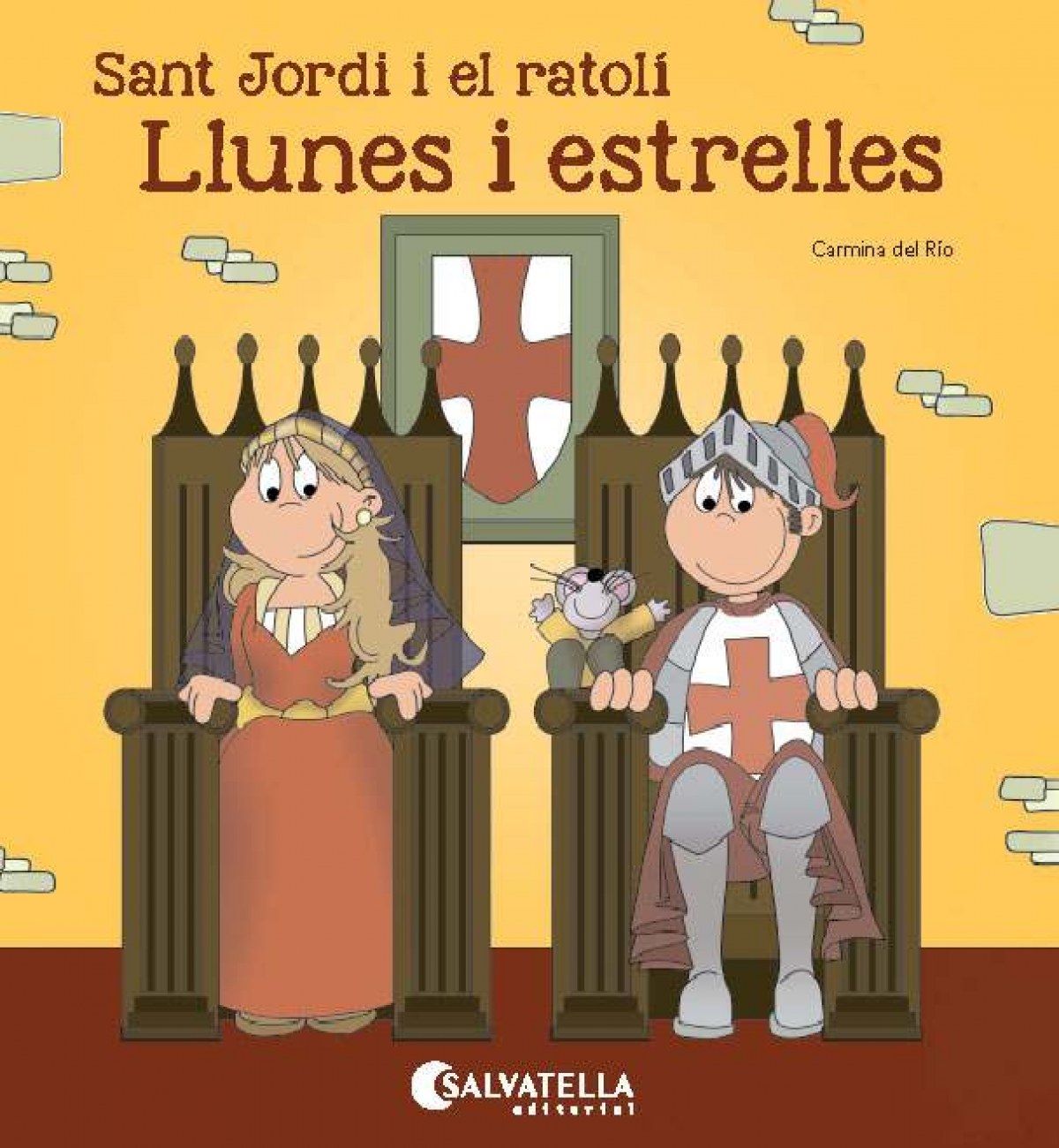 Sant jordi i el ratolí llunes i estrelles