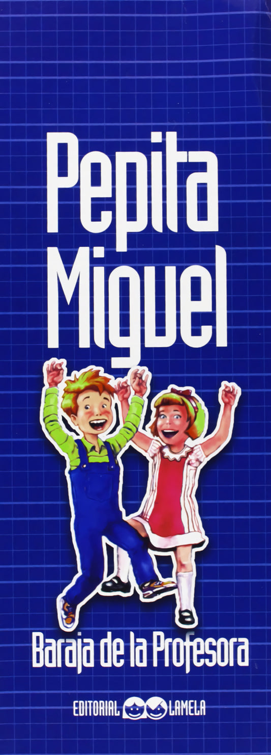 Baraja del profesor. Pepita Miguel. Caja