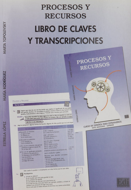PROCESOS RECURSOS.CLAVES-TRANSCRIPCIONES.(EXPAÑOL EXTRANJERO