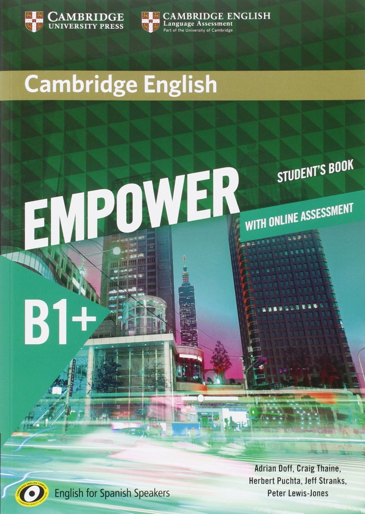 Cambridge english empower intermediate B1+ student + online assesment ed.español