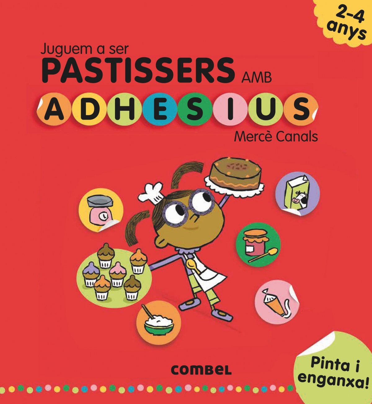 Juguen a ser pastissers amb adhesius 2-4 anys