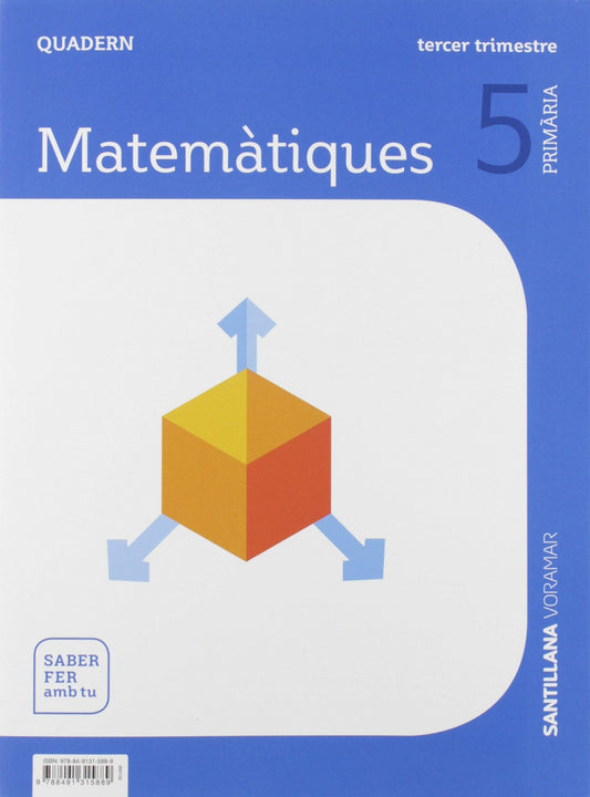 UADERN MATEMATIQUES 3 5E.PRIMARIA. SABER FER AMB TU. VALENCIA 2019