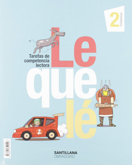 CADERNO COMPRENSIÓN LECTORA 2ºPRIMARIA. LEQUELE 2019