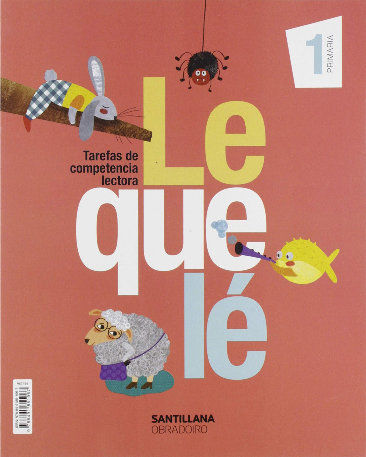 CADERNO COMPRENSIÓN LECTORA 1ºPRIMARIA. LEQUELE 2019