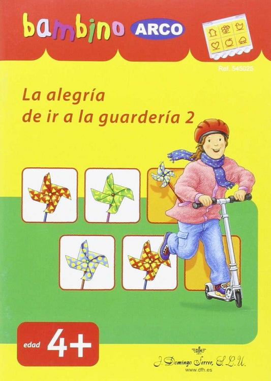 Bambino la alegría de ir a la guardería 3
