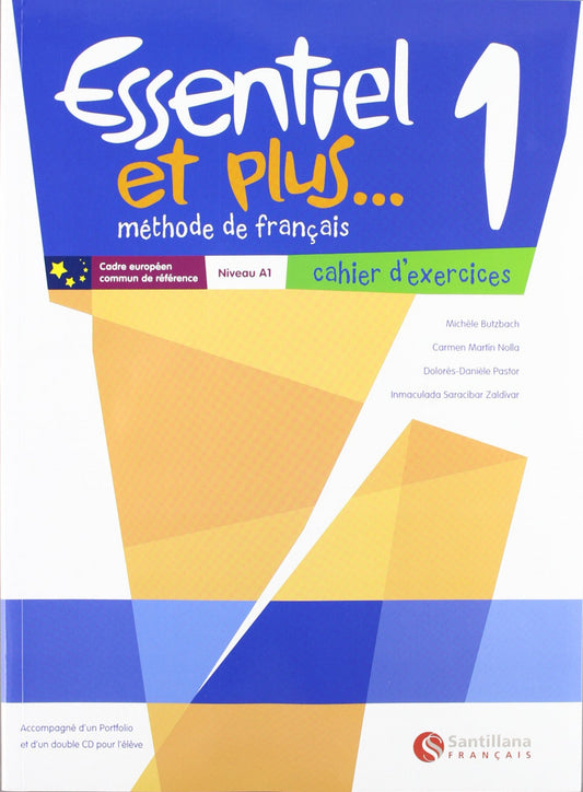 ESSENTIEL PLUS 1º.ESO.(CAHIER+CD+PORTFOLIO)
