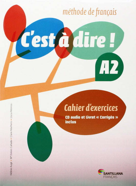 C'est a dire a2 exercices+cd+portafolio