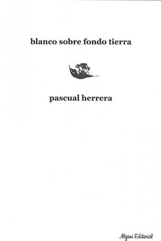 Blanco sobre fondo tierra