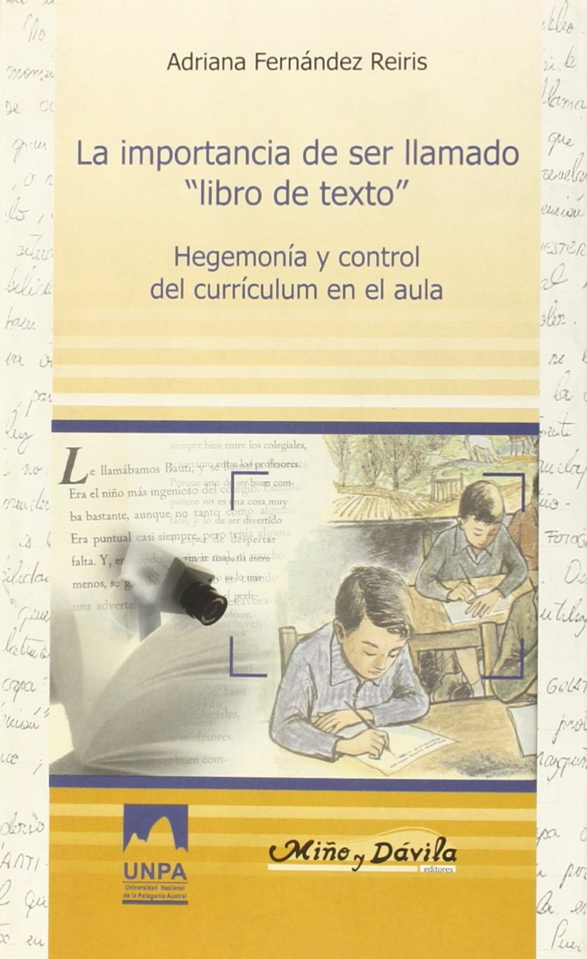 La importancia de ser llamado 'libro de texto'