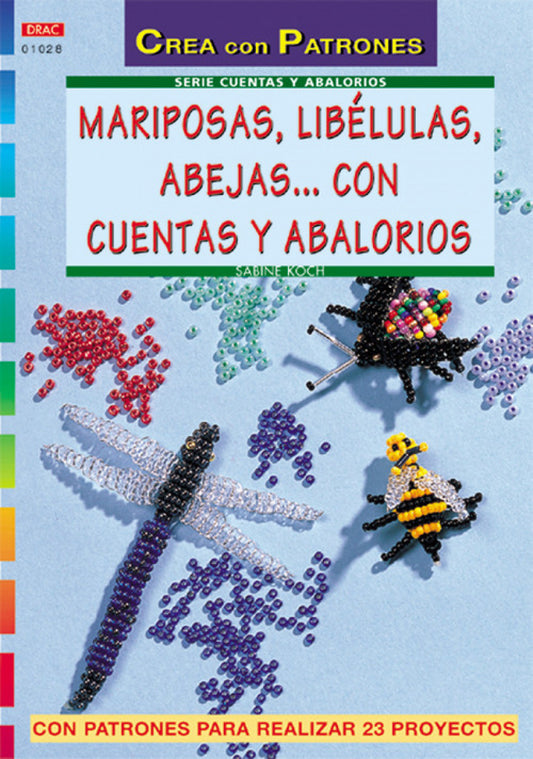 Mariposas libelulas abejas con cuentas y abalorios