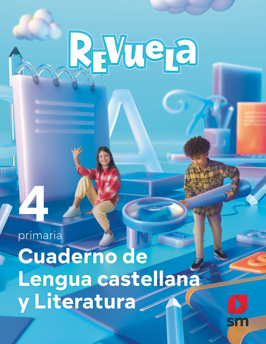 Cuaderno de Lengua Castellana 4ºprimaria. Revuela 2023