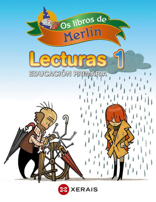 os libros de merlin 1º.prim.*lecturas galego*