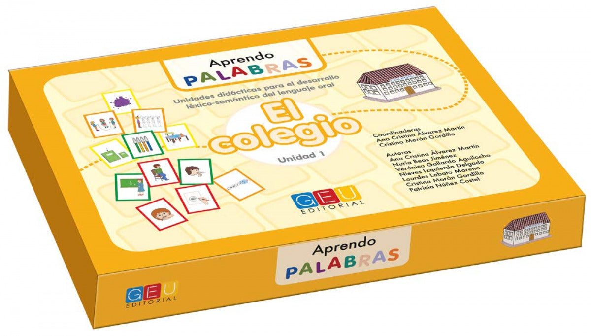 Aprendo palabras nº 1. El colegio