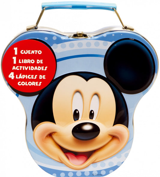 Cajita metálica Mickey Mouse