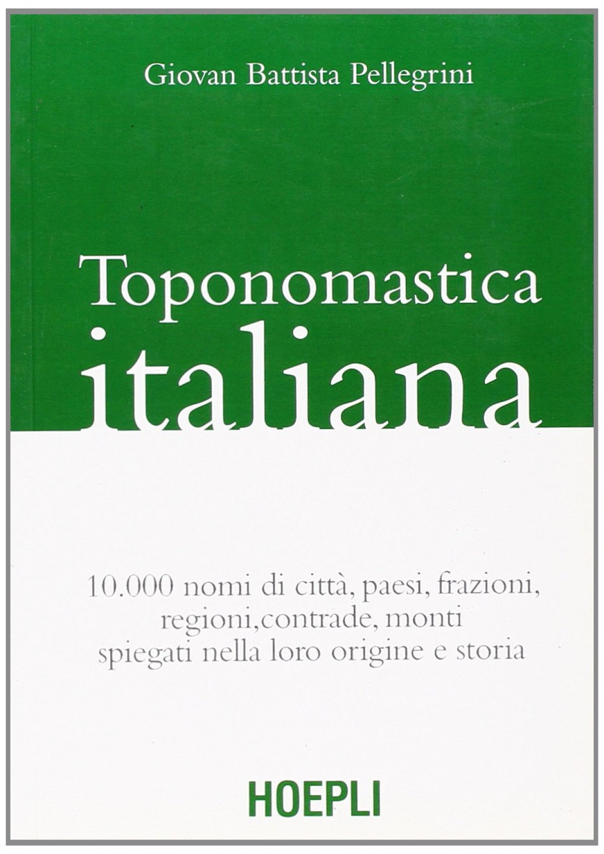 Toponomastica italiana