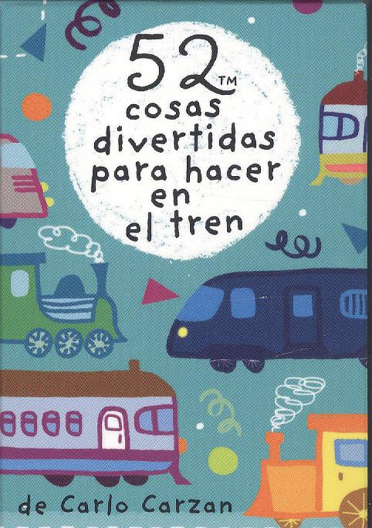 Baraja 52 cosas divertidas para hacer en el tren