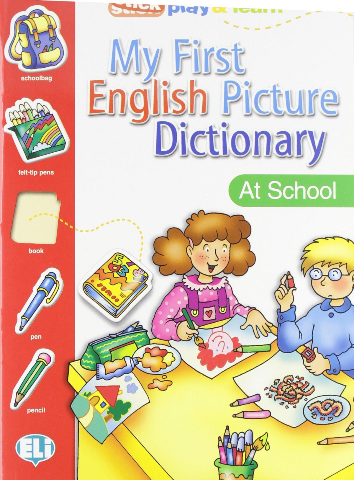 My first english picture dictionary at school