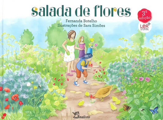 salada de flores