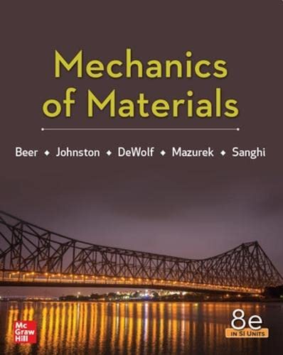 Mechanics Of Materials 8E, Si Units