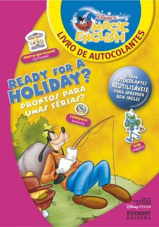 READY FOR A HOLIDAY? / PRONTOS PARA UMAS FÉRIAS?: LIVRO DE AUTOCOLANTES