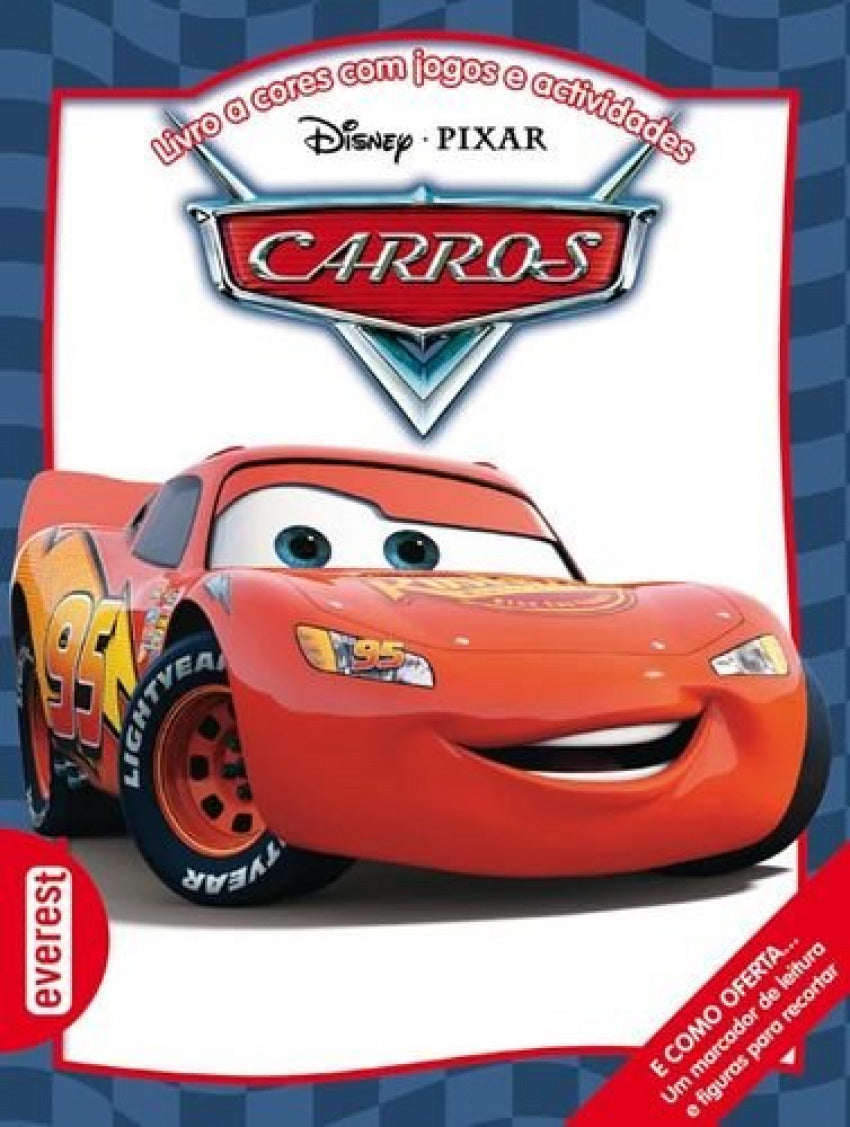 CARROS: LIVRO A CORES COM JOGOS E ACTIVIDADES