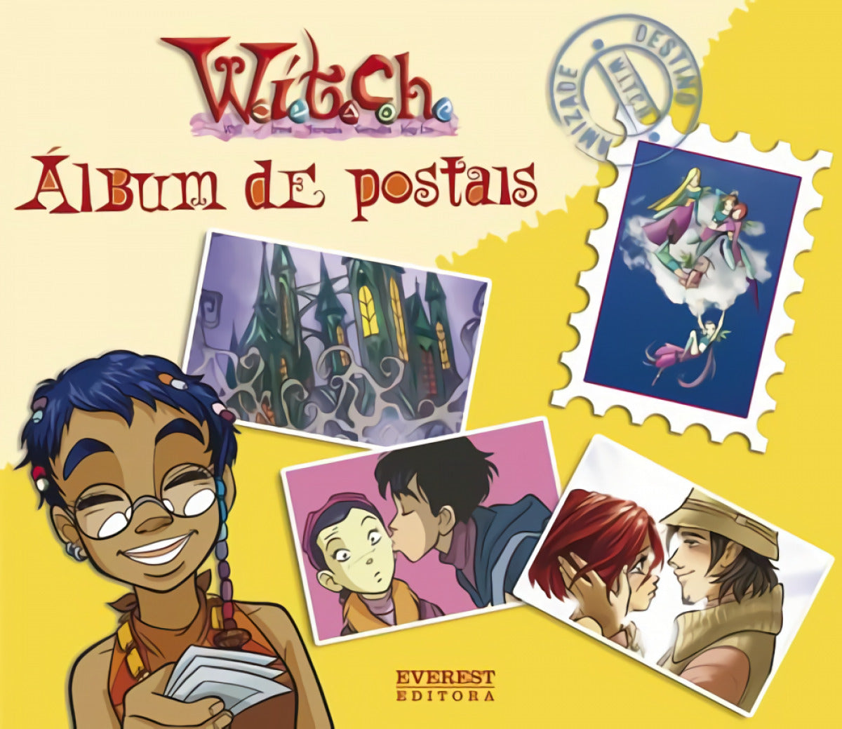 ÁLBUM DE POSTAIS W.I.T.C.H.