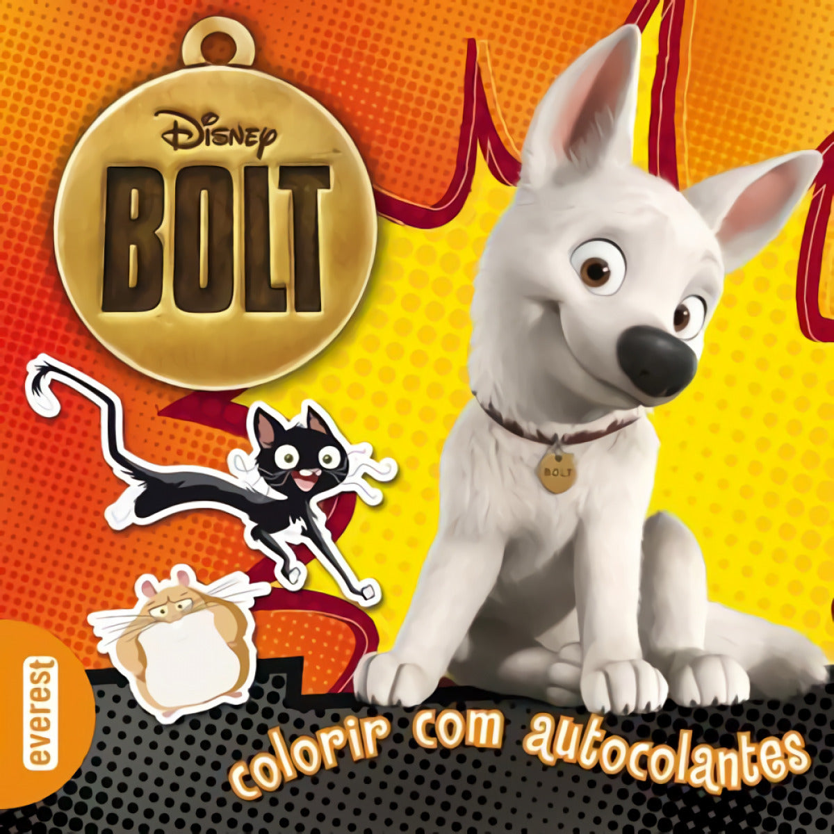 BOLT: COLORIR COM AUTOCOLANTES
