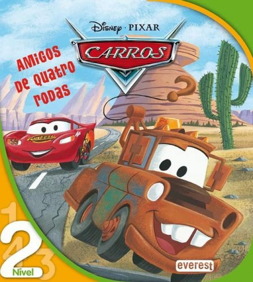 CARROS: AMIGOS DE QUATRO RODAS: LEITURA NÍVEL 2