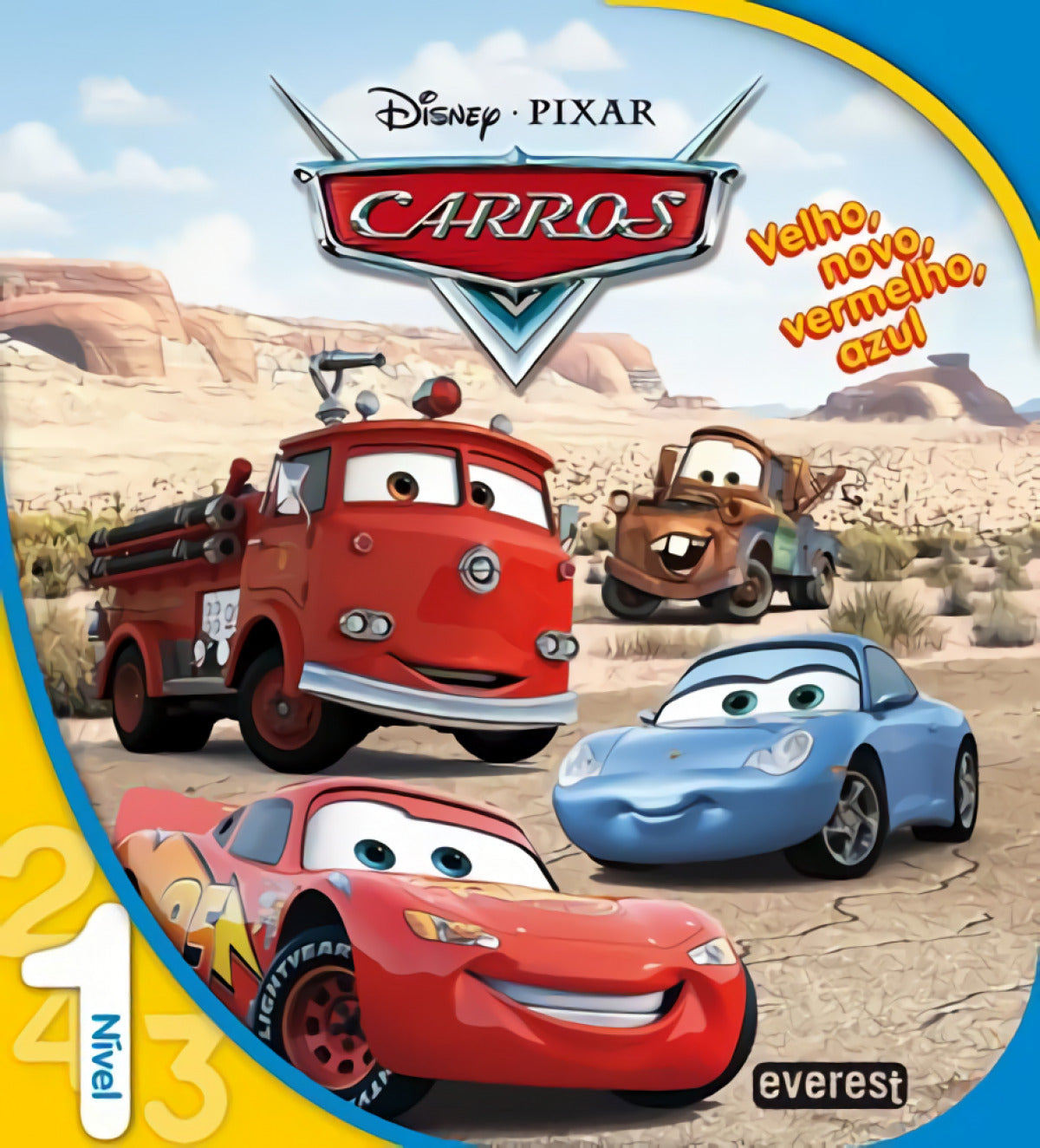 CARROS: VELHO, NOVO, VERMELHO, AZUL: LEITURA NÍVEL 1