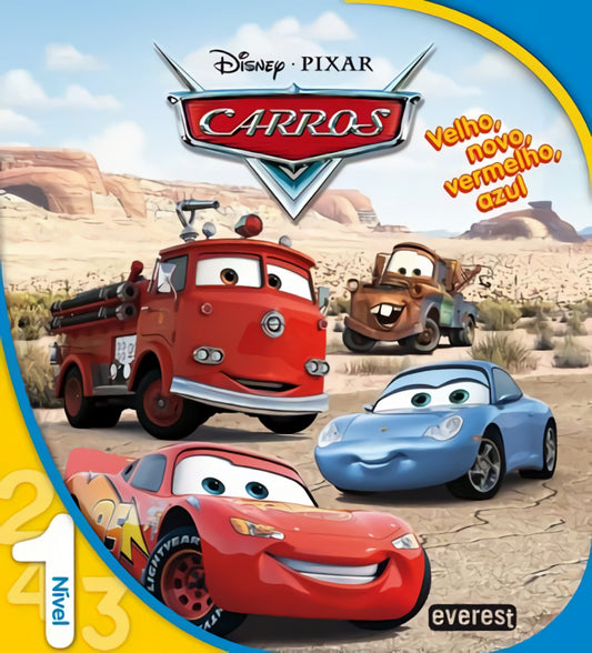 CARROS: VELHO, NOVO, VERMELHO, AZUL: LEITURA NÍVEL 1