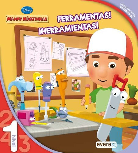 MANNY MÃOZINHAS: FERRAMENTAS! ¡HERRAMIENTAS! LEITURA NÍVEL 1
